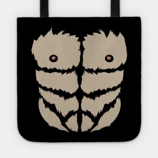 Gorilla Chest Halloween Tote