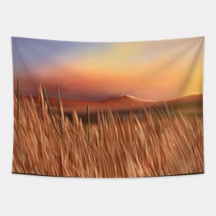 Montana sunset Tapestry