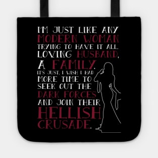 Morticia Addams - Modern Woman Tote