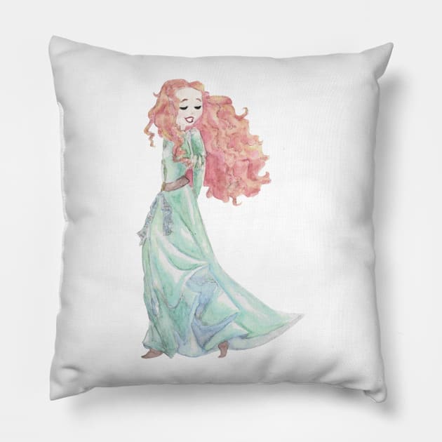 princess 4 Pillow by littlemoondance