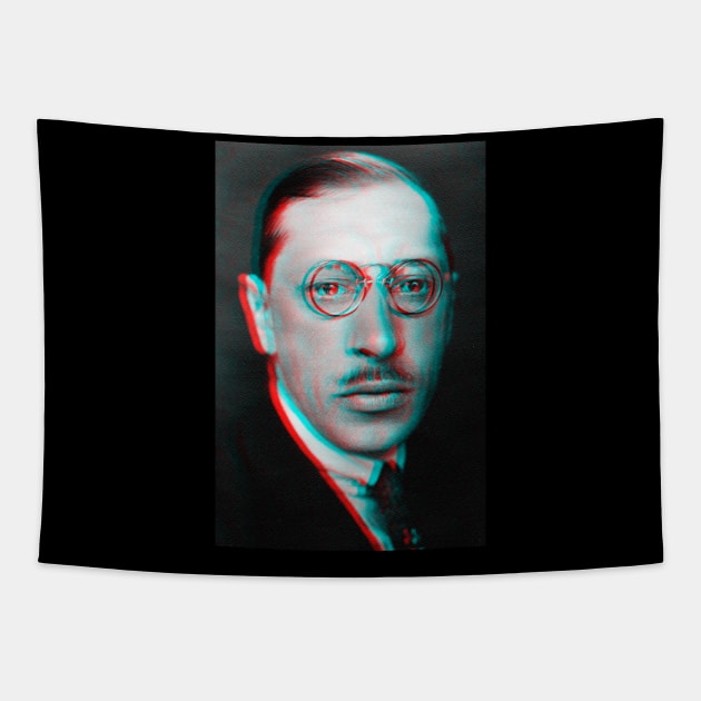 Igor Stravinsky Tapestry by TheMusicophile