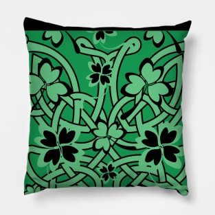 Celtic Clover Pillow