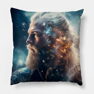 Legend Warrior Fantastic Cosmic Magical Pillow