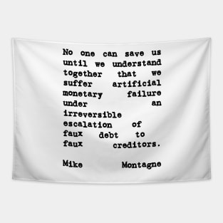 Mike Montagne Quote No One Can Save Us Until We Understand Together Tapestry