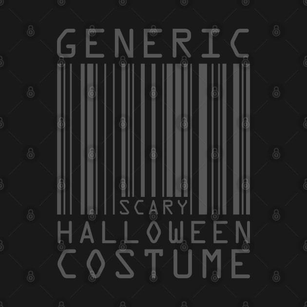 Halloween Barcode Costume (Grey)[HT] by HalloweenTown