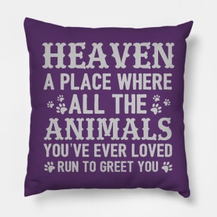 Pet Love | Animal In Heaven Pillow