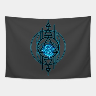 Blue Rose Tapestry