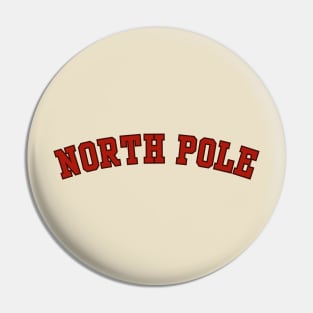 North Pole Varsity Pin