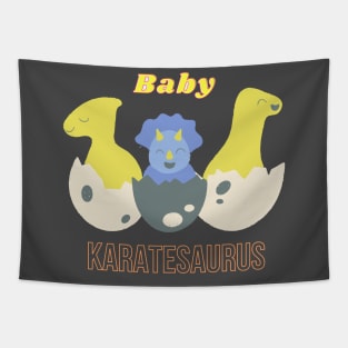 cute baby dinasaurs Tapestry