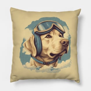 Aviator dog Pillow