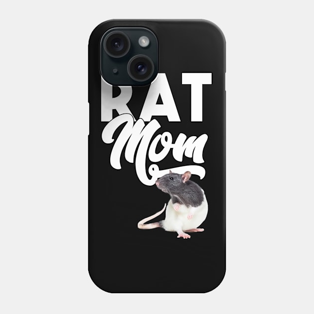 Rat - Rat Mom Phone Case by Kudostees