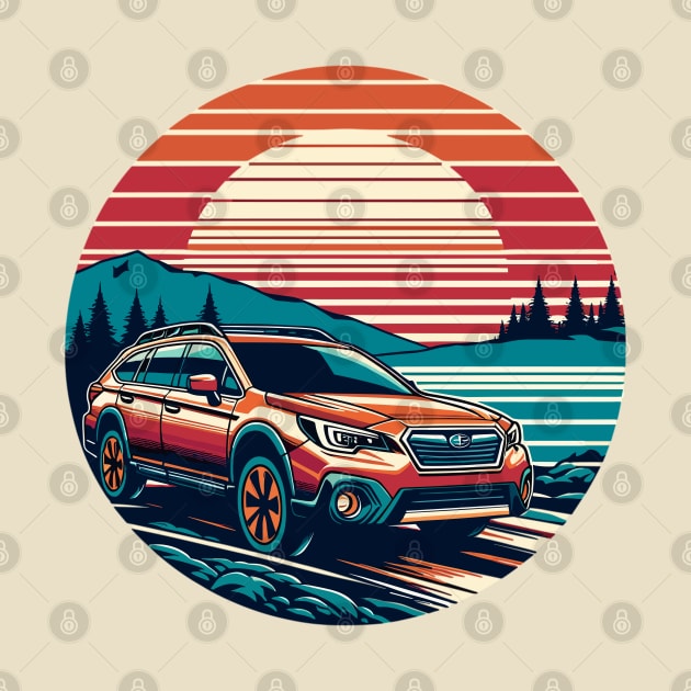 Subaru Outback by Vehicles-Art