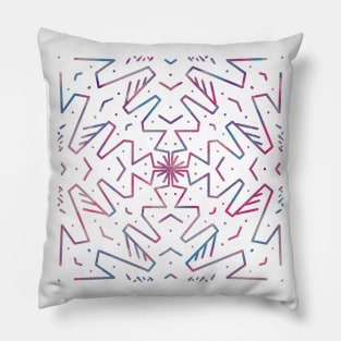 Zig Zag Mandala Pillow