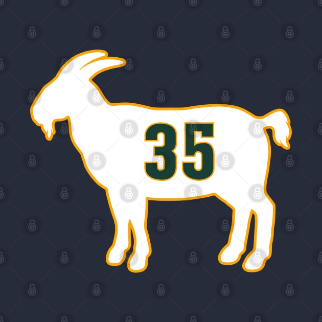 Kevin Durant Seattle Goat Qiangy by qiangdade