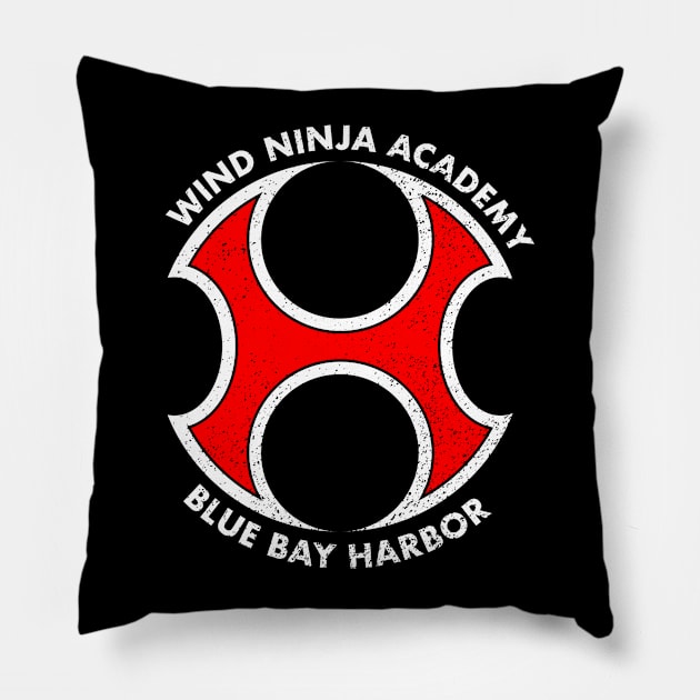 Ninja Academy Pillow by nickbeta