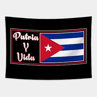 Patria y Vida, Cuban Revolution, i love Cuba, Free Cuba, Cuba Tapestry