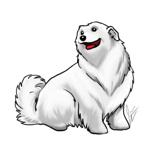 Dog - Great Pyrenees - White T-Shirt