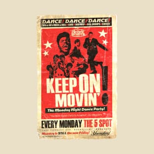 POSTER TOUR - SOUL TRAIN KEEP ON MOVIN T-Shirt