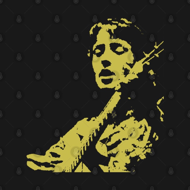 Joan Baez // Vintage Style Design by Indanafebry