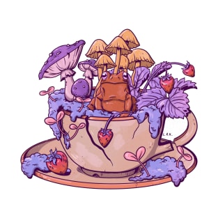 Froggy Fungi Teacup T-Shirt