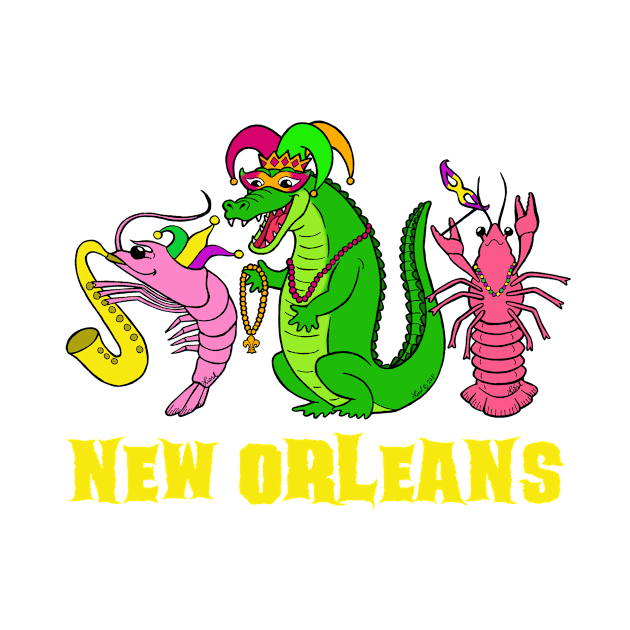 Mardi Gras New Orleans by HonuHoney