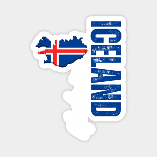 Iceland flag, icelandic flag Magnet
