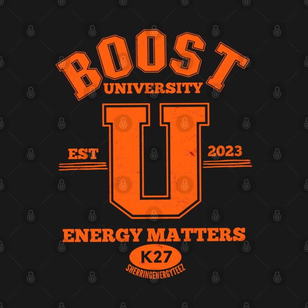 Boost  University  v1 Orange by SherringenergyTeez