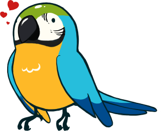 Macaw 1 Magnet