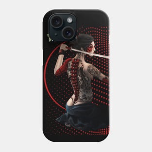 Kyomi the samurai Phone Case