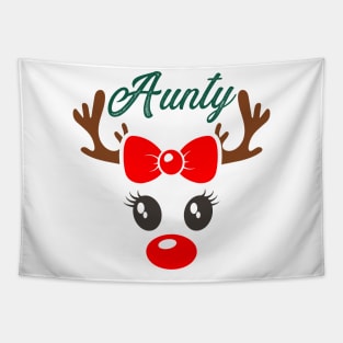 Aunty Reindeer Antlers Tapestry