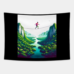 Slackline Tapestry