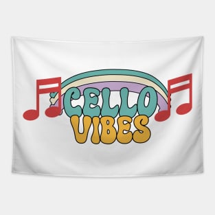 Cello Vibes Tapestry