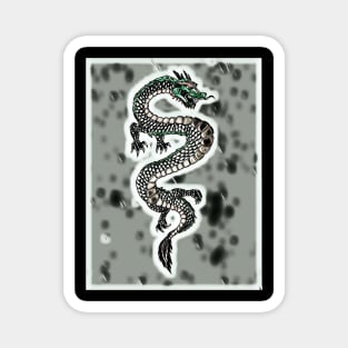 Chinese Dragon 3 Magnet