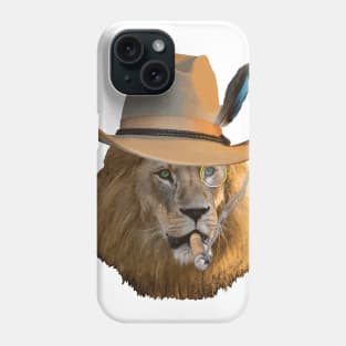 Löwe auf Safari Phone Case