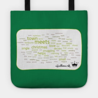 Hallmark Christmas Word Cloud Tote