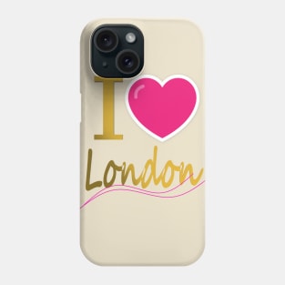 I Love London Phone Case