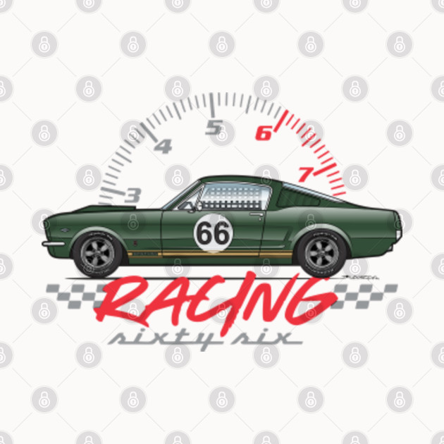 Racing-Ivy Green - 1966 Fastback - Phone Case