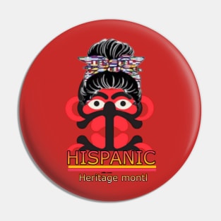 HISPANIC hiretage month Pin