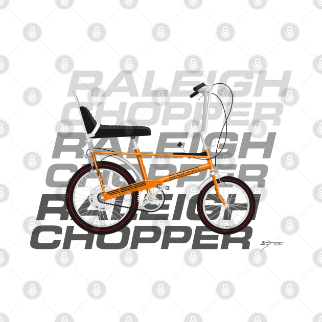 Raleigh Chopper Grey Shade Mk1 by Tunstall