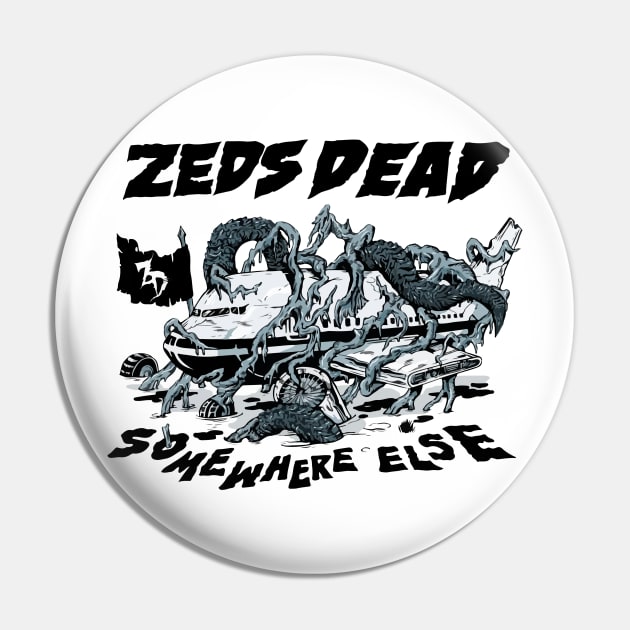Zeds Dead Pin by Luis Vargas