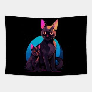 Tonkinese Cat Mothers Day Tapestry