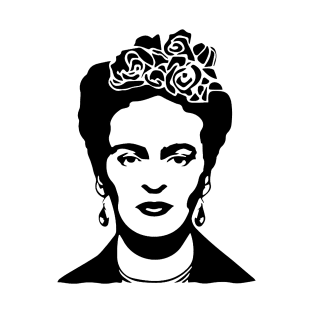 Frida Black Design T-Shirt