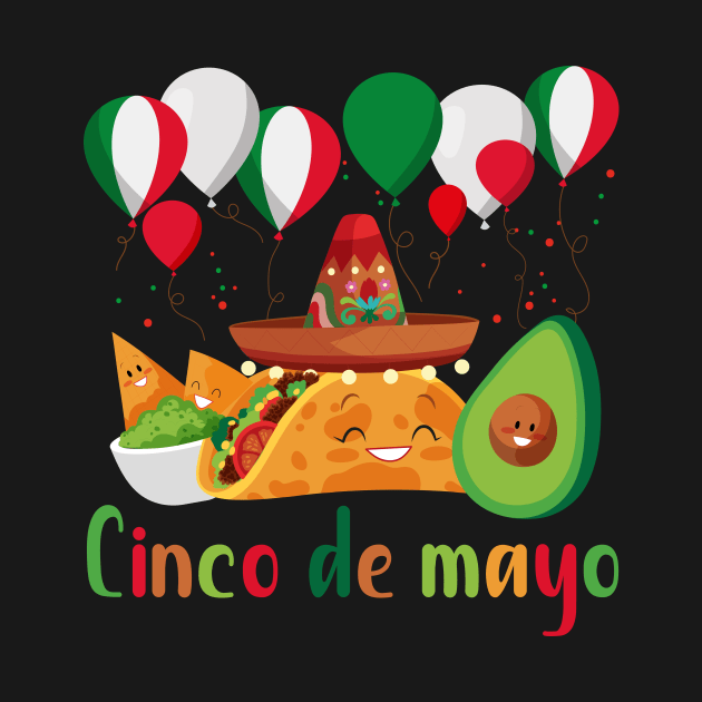 cinco de mayo celebrating for lovers of cinco de mayo 5th day by SecuraArt