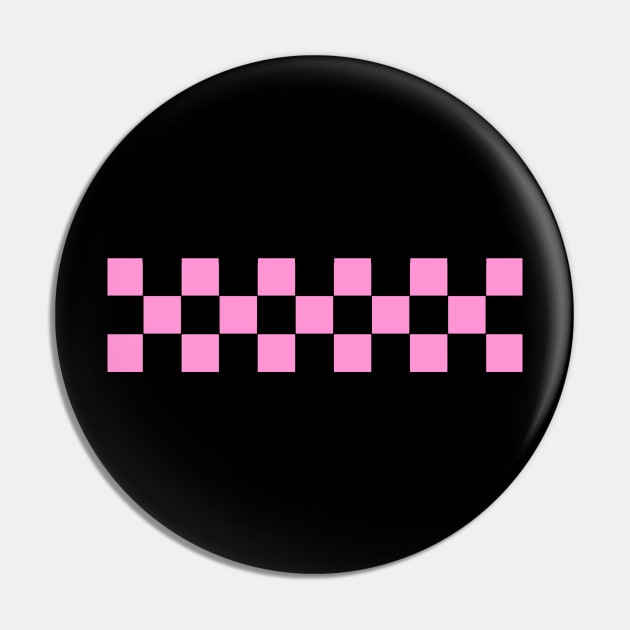 Journey - Steve Perry Checkerboard Shirt Pin by RetroZest