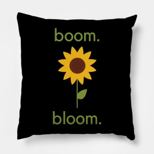 Simple Sunflower Bloom! Pillow