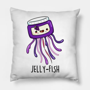 Jellyfish Cute Jelly Pun Pillow