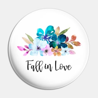 Fall in love flowers Pin