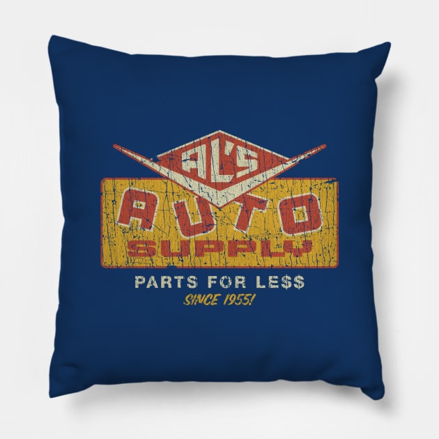 Al’s Auto Supply 1955 Pillow by JCD666