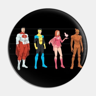 omniman invincible atom eve robot Pin