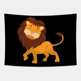 Cute Lion Tapestry